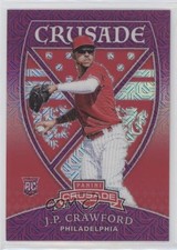 2018 Panini Chronicles Crusade Purple Mojo Prizm 10/99 JP Crawford #24 0f3j