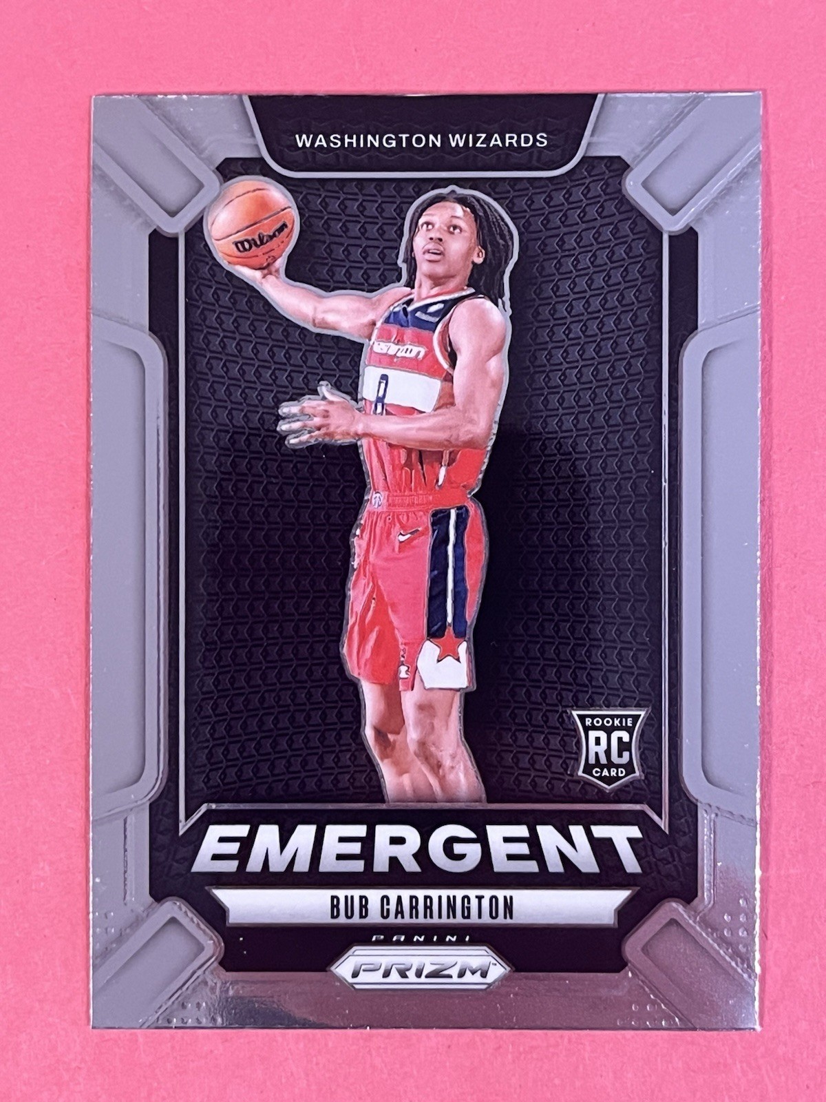 2024-25 Panini Prizm - Emergent Bub Carrington #20 (RC)