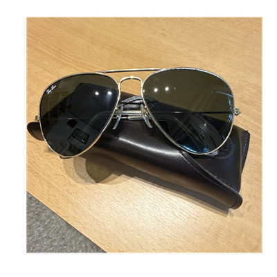 Ray-Ban Herren Flieger Sonnenbrille,Orig. Bausch&Lomb,Gold,Metallrahmen, Top