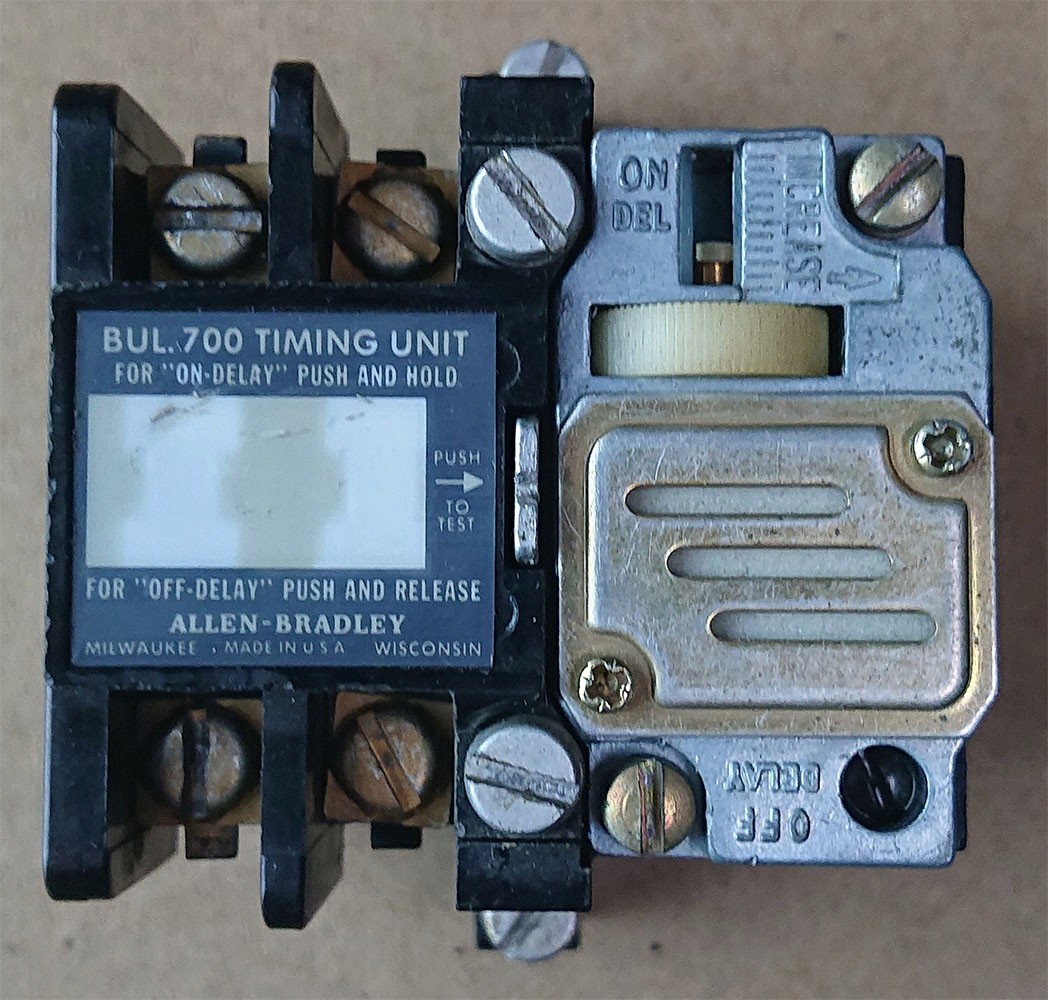 700-NT Contactor Delay Module