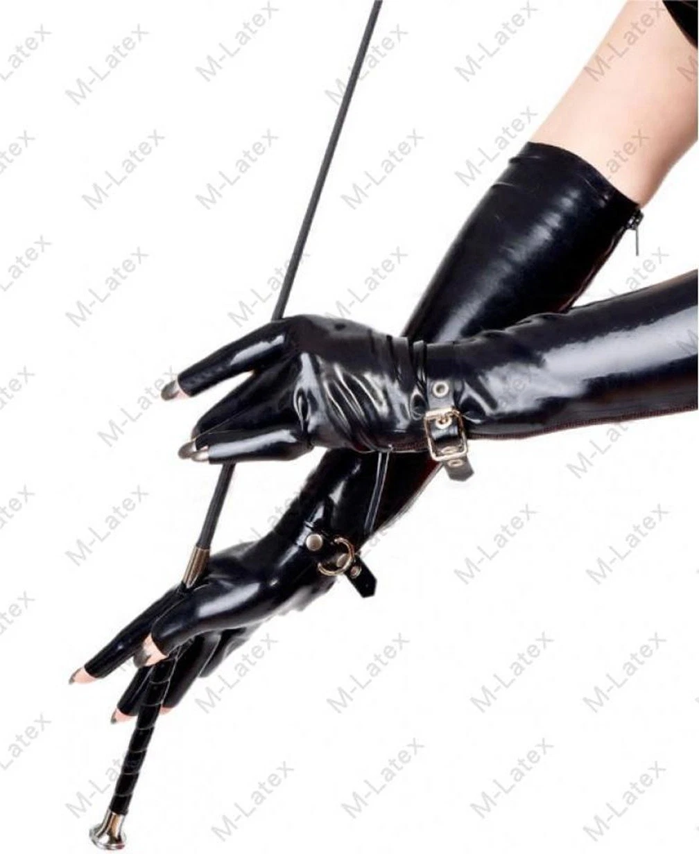 Latex Rubber Gummi zippers elbow Gloves mittens belts customized 0.4mm #967