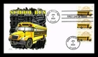US COVER SCHOOL BUS ADDITIONAL OUNCE FIRST DAY ISSUE PANDA CACHET
