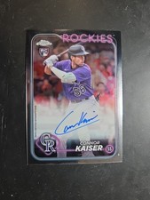 2024 Topps Chrome - Rookie Autographs Connor Kaiser #RA-CK (AU, RC)