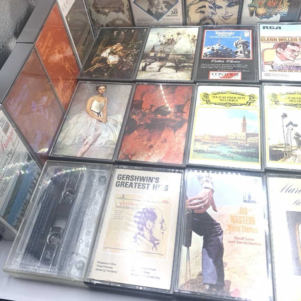 30x Classical Cassette Tapes Bundle Job Lot - including Tchaikovsky, Gershwin Foto 4 de 4