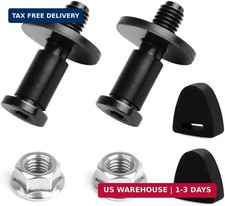 2PCS Tailgate Striker Bolt & Rubber Bumper Stop for Chevy GMC 1999-2019!