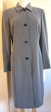 NEW Vtg Liz Claiborne Collection Sz 10 Black Long Button Blazer Jacket MSRP 209