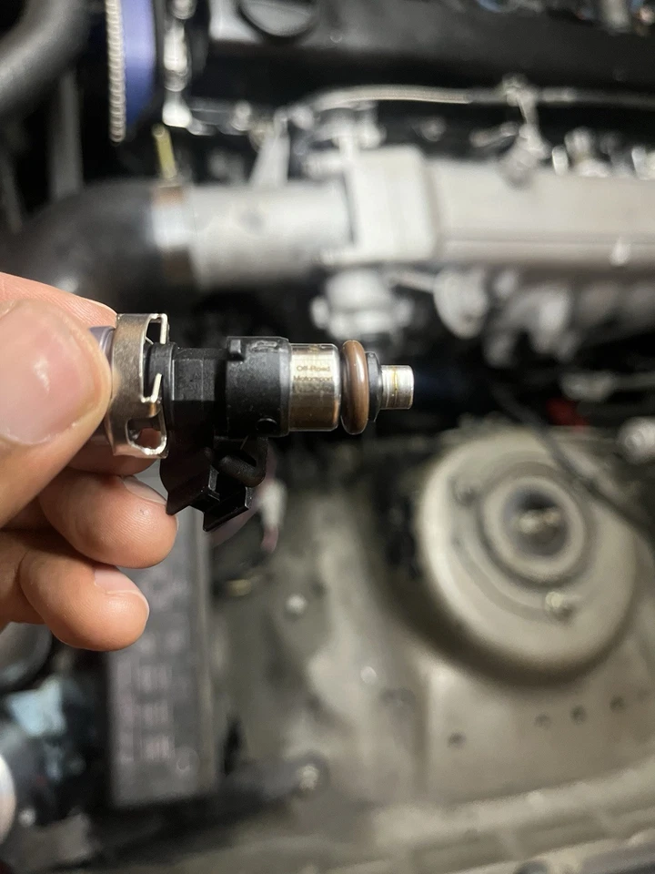 Inyectores dinámicos 1050x para inyector de riel de combustible de alimentación superior 1jz/2jz Foto 3 de 4