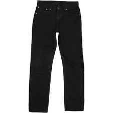 Levi's 581  Herren Schwarz Straight Regular  Jeans W32 L31 (75366)