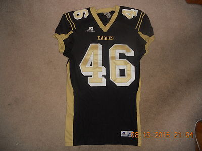 black and gold eagles jersey