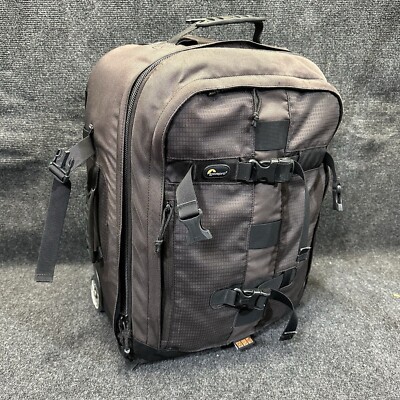 Lowepro Pro Runner x450 AW DSLR Camera Wheeled Convert Backpack Rolling Storage