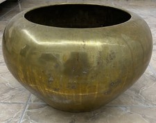 Blumentopf Versilbert Vintage