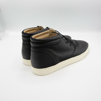 Cortez Mid Top Sneaker Nisolo Black Waterproof Men Sz 12  display picture 1