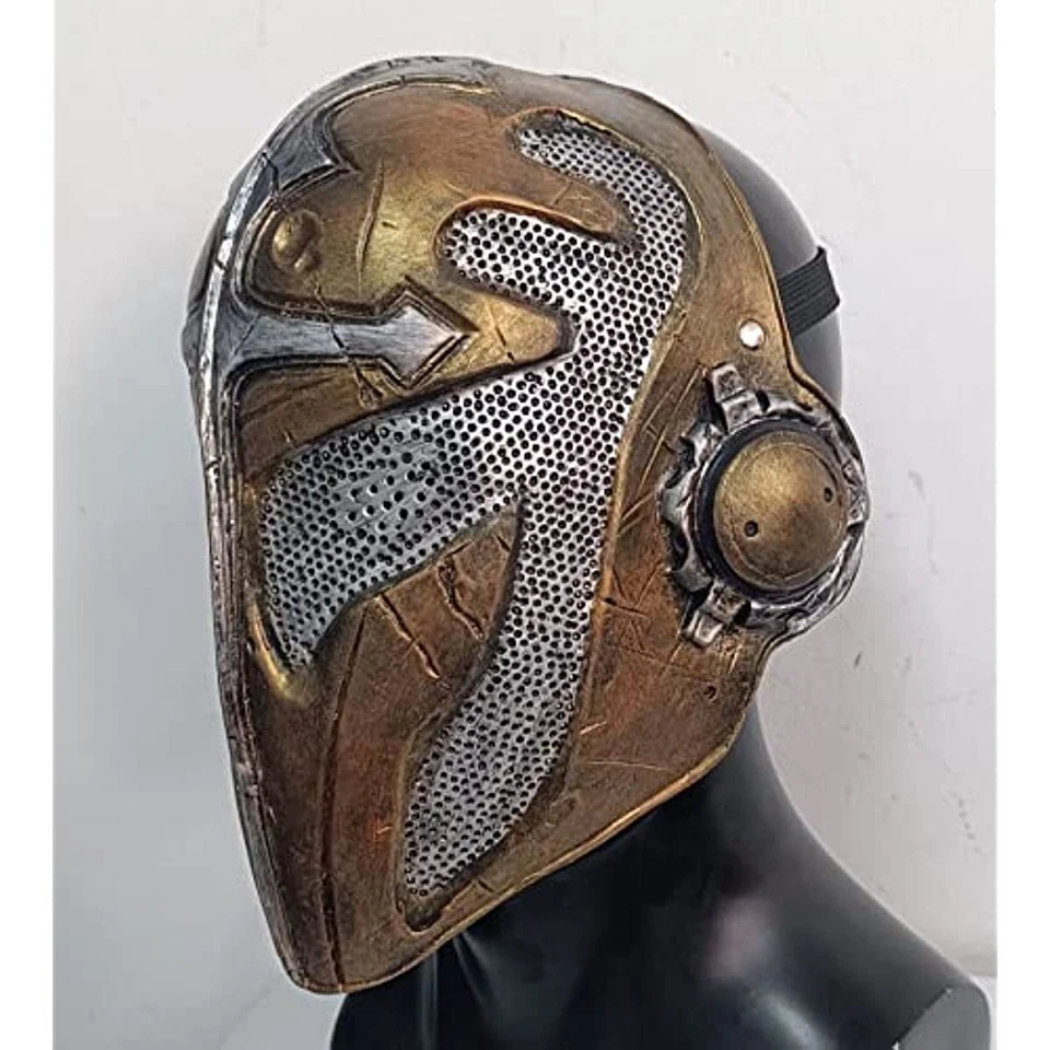 Тамплиеры средневековый рыцарь тамплиеры косплей маска, латекс Хэллоуин вечеринки костюм - Изображение 4 из 4