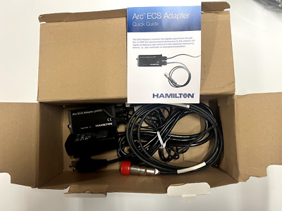 NEW - Hamilton Arc pH / ORP ECS Adapters Analog Bioreactor and Transmitter