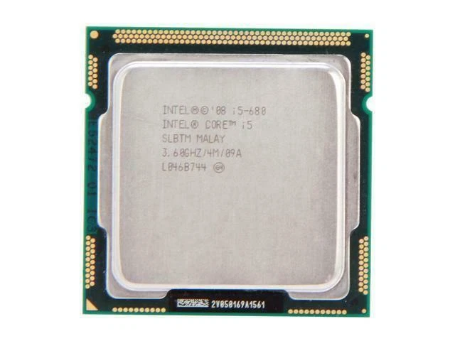 Intel Core i5-680 i5 680 3.6 GHz Dual-Core 4 MB LGA1156 SLBTM CPU Processors - Image 2 of 4