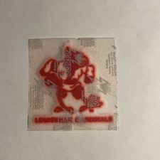 Louisville Cardinals 2 1/2’ Lextra Iron On Patch 1980-2000 Vintage Logo NCAA