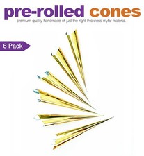 Empty henna cones Hand Rolled Cellophane Cones Applicators Dispenser for Henna