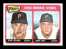 John Gelnar Auto Autographed Signed 1965 Topps Rookie Card #143 Pirates 167073
