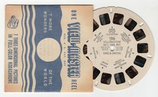 Yellowstone National Park Lakes and Canyons 1940's Sawyer's View-Master Reel 126