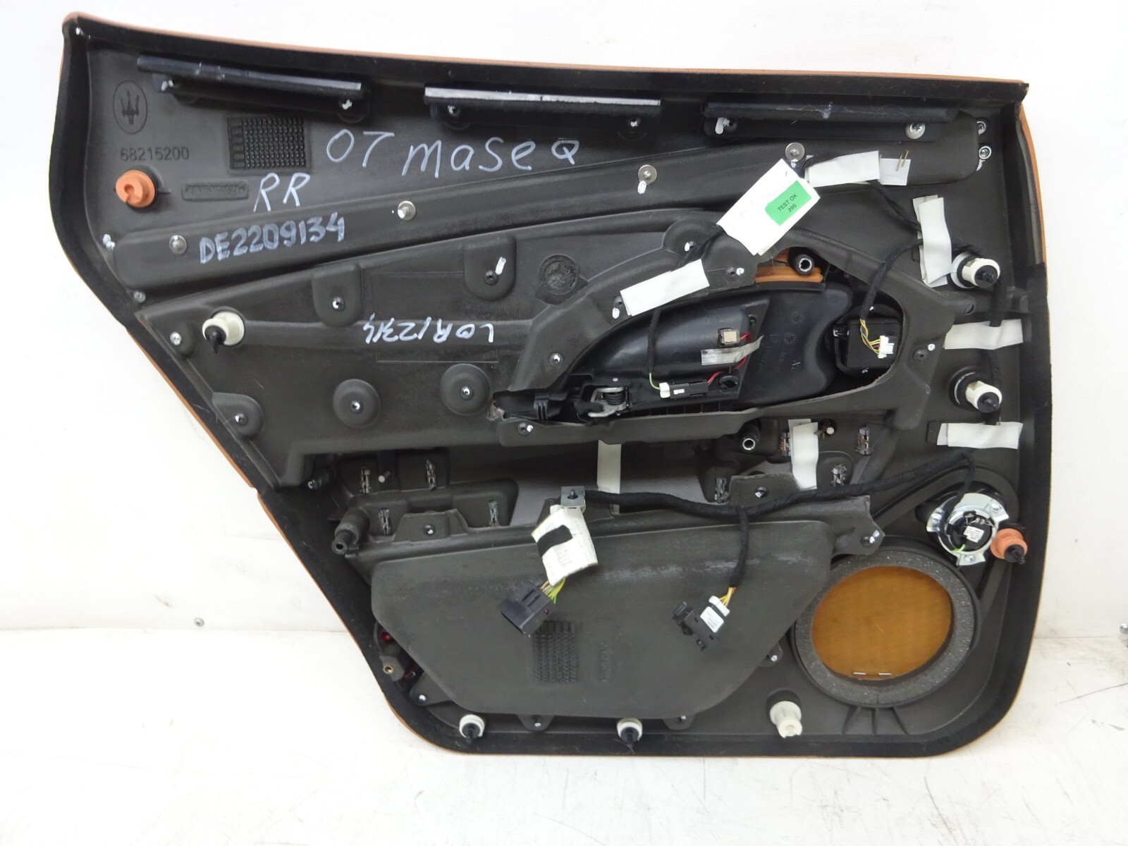 2003-2008 Maserati Quattroporte M139 Rear Right Door Panel Brown OEM DE2209134