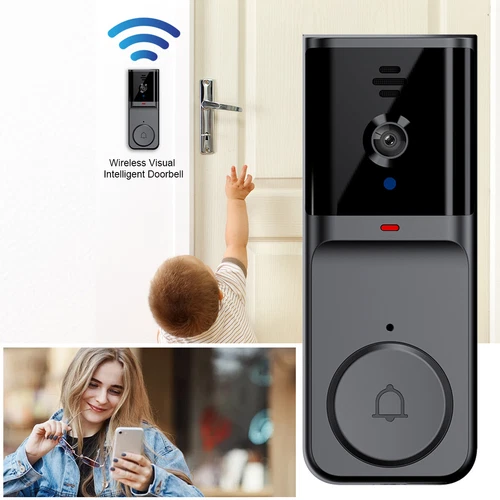 Smart Wireless Wi-Fi Doorbell 1080P HD Security Intercom Video Camera Door Bell - Picture 3 of 16