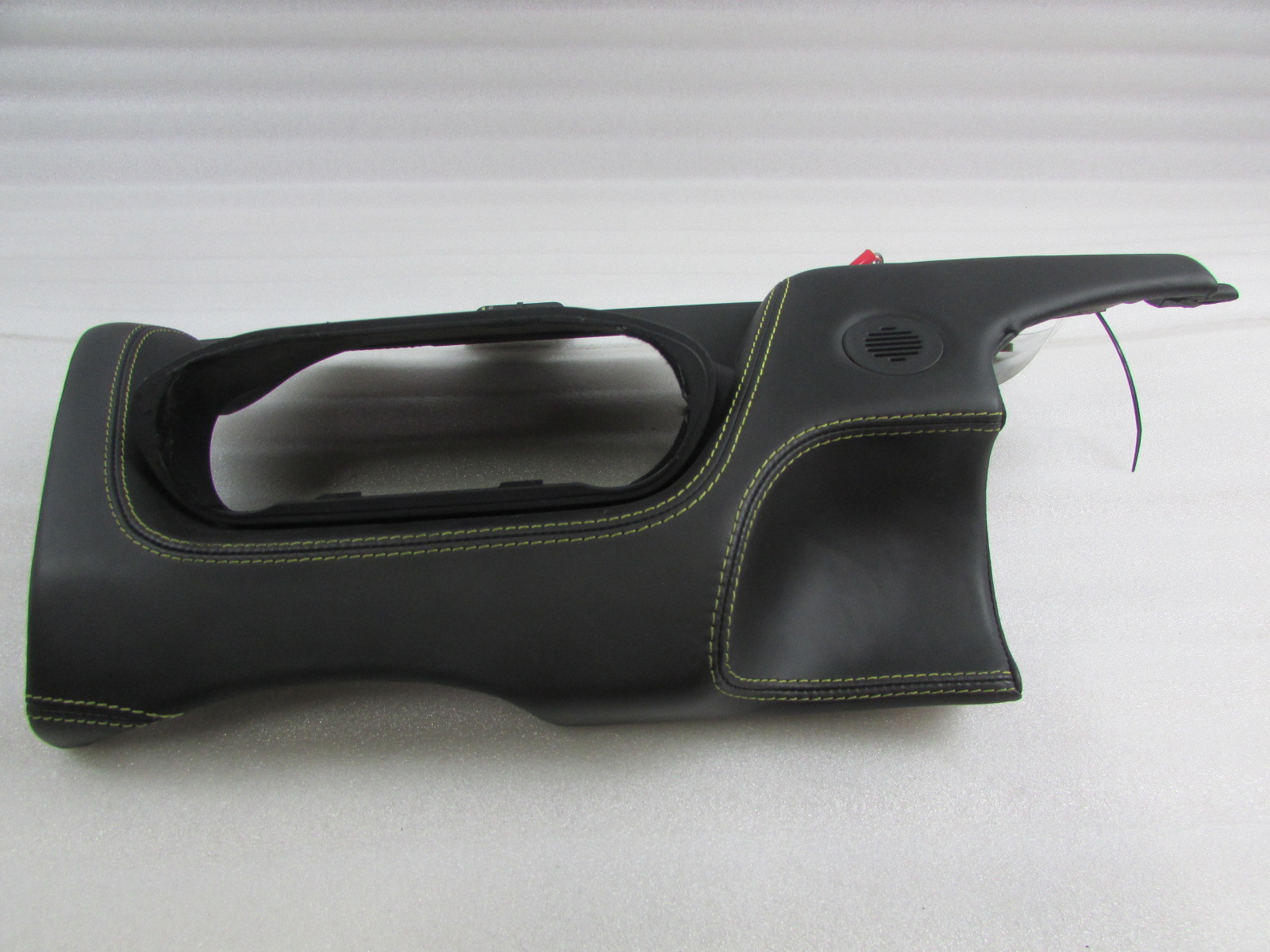 Ferrari 458 Italia, Center Lower Dash Panel, Black/Yellow, Used, P/N 82584700