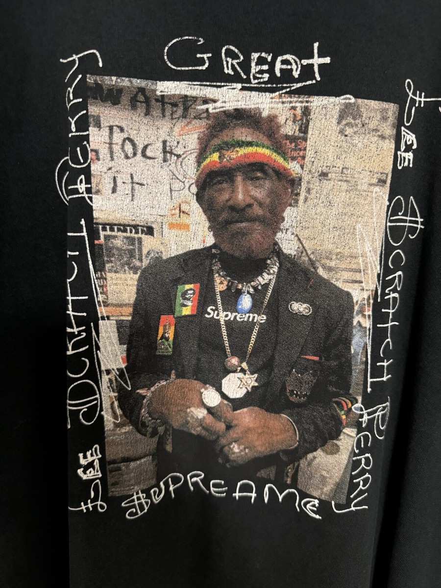 Supreme Lee Scratch Perry Photo Tee Black 2010 Size Large 100