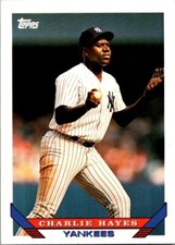 1993Topps Baseball Charlie Hayes