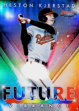 2021 BOWMAN'S BEST CHROME REFRACTOR FUTURE VIBRANCE  BFV-15 HESTON KJERSTAD