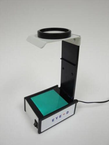 Eye-d Progressive Lens Identifier - Optical Lab Equipment