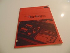 Lowrey Organ Play-Along Rhythm  Cassette Service Repair Shop Manual Schematics