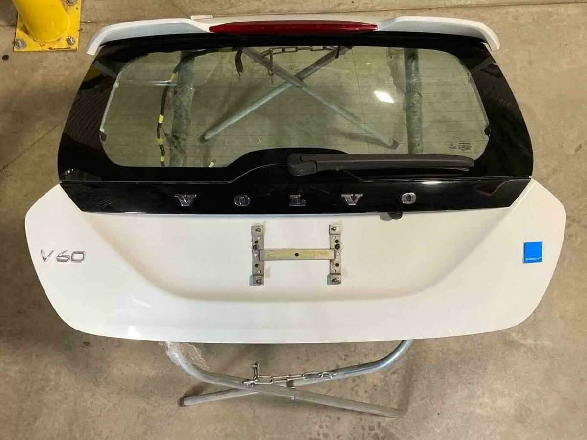 2016 VOLVO V60 POLESTAR Trunk Lid White T6 Rear Hatch Gate w