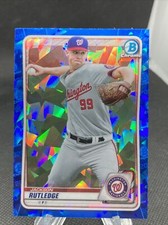 2020 Bowman Chrome Draft Sapphire - Refractor #BD-177 - JACKSON RUTLEDGE  108