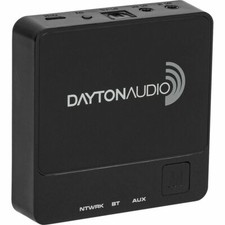   Dayton Audio Bluetooth WiFi Streaming Network Audio Receiver WBA51 IR Remote  