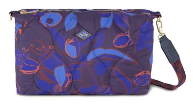 Oilily Moon Shoulder Bag Schultertasche Umhängetasche Tasche Eclipse blau orange