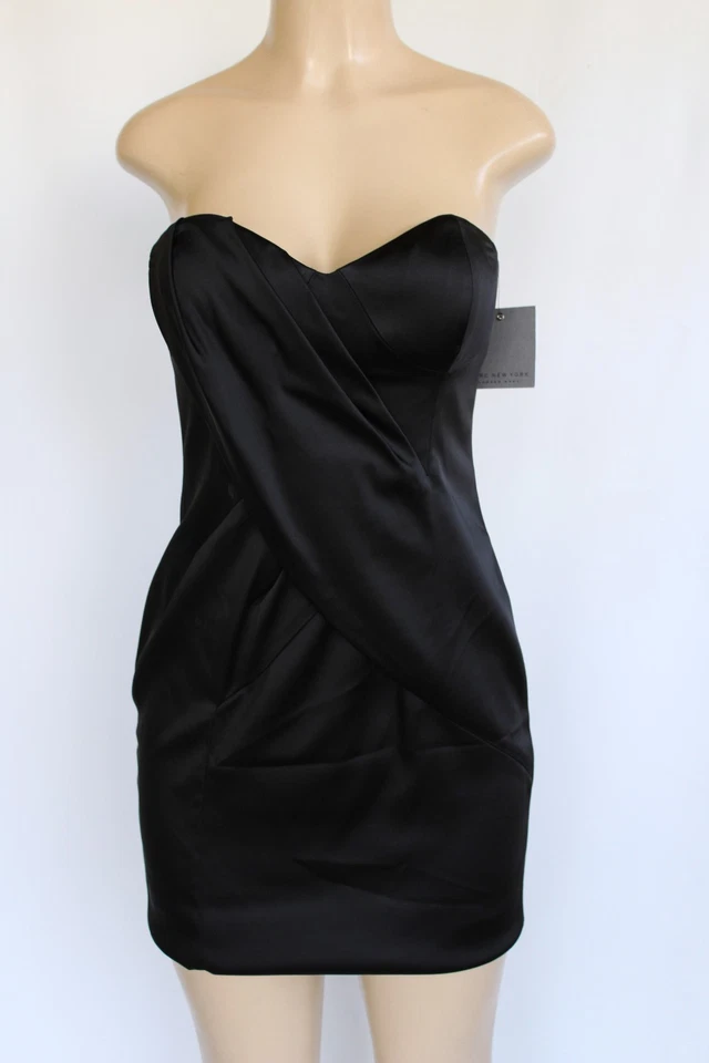 Vestido negro para mujer Marc New York Andrew Marc talla 4 Foto 3 de 4