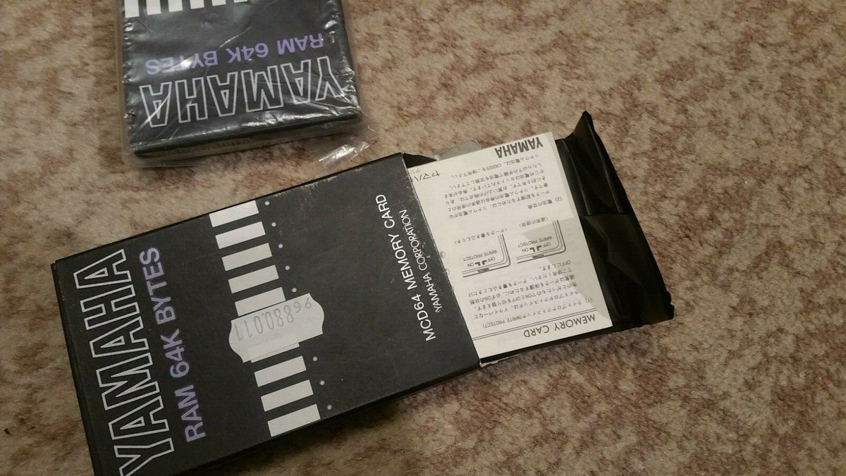 YAMAHA MCD64 RAM 64K BYTES LIKE NEW TOP ZUSTAND | eBay