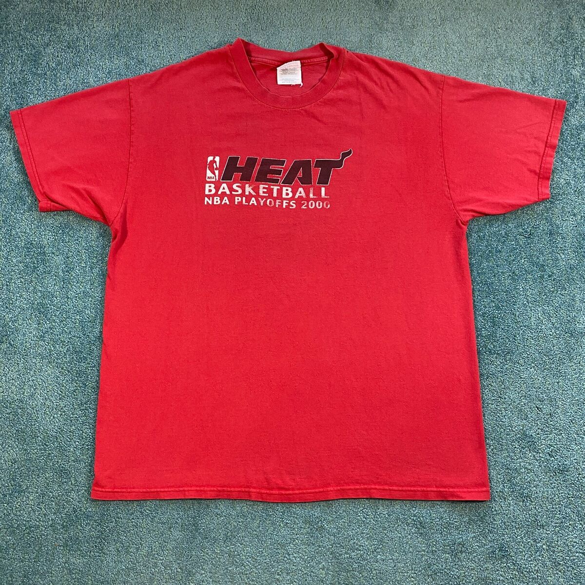 Nba Playoffs Classic Nba T Shirts VINTAGE Miami Heat 2000 NBA