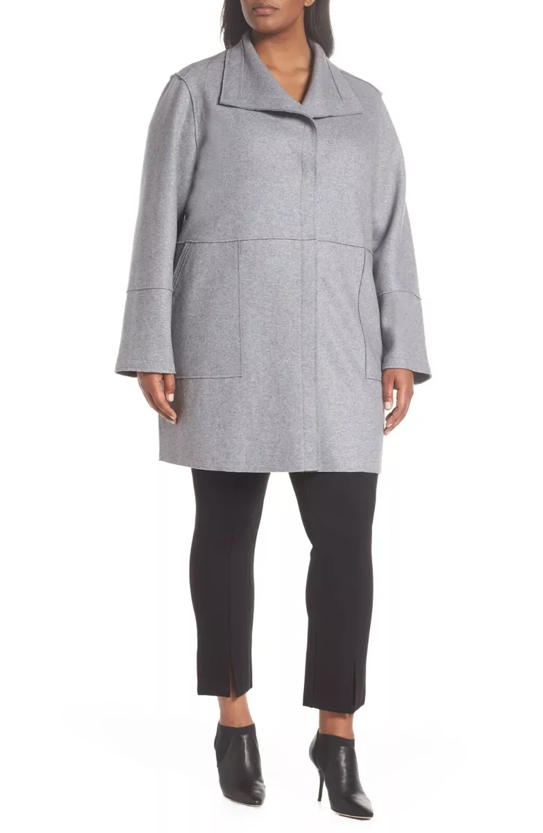 Kenneth cole plus size coat sales