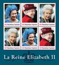 Togo 2013 - The Reign of Queen Elizabeth II - Sheetlet - MNH