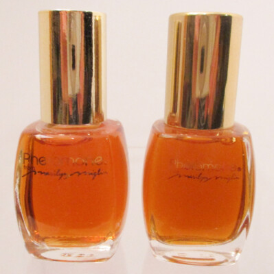 2 Marilyn Miglin PHEROMONE Pure Perfume Splash .5 fl oz ea Full  Total 1 fl oz.