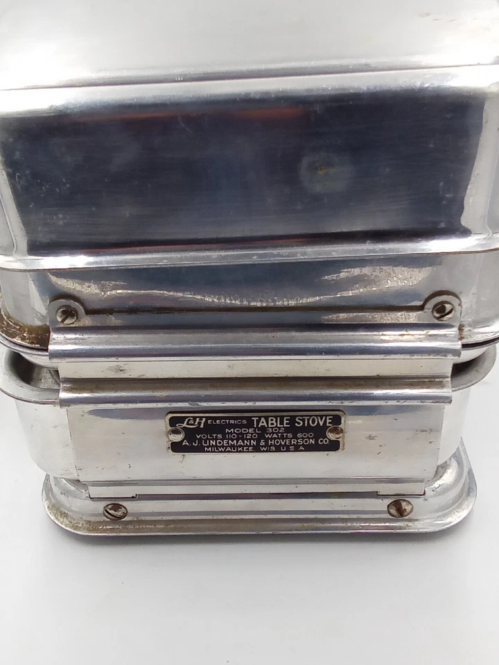 Estufa de mesa L&H Electrics modelo # 302 hecha en EE. UU. probada  Foto 2 de 4
