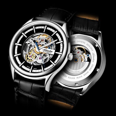 Adriatica Swiss made men's watch skeleton automatic 8328
