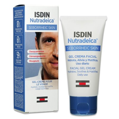Isdin Nutradeica Gesichts-Gel-Creme 50 ml beruhigt empfindliche Haut