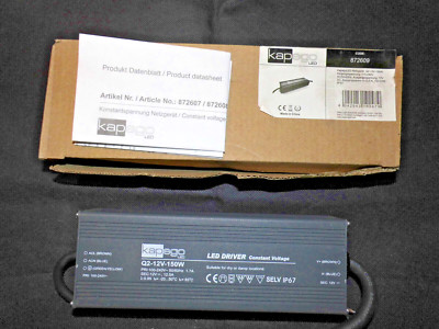Deko-Light Netzgerät, Q2-12V-150W, Aluminium Druckguss, Anthrazit Neu