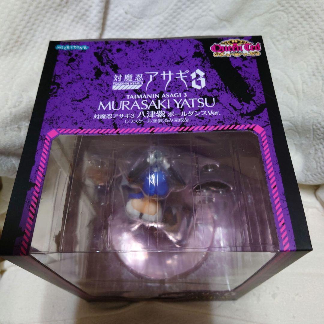 Queen Ted Taimanin Asagi 3 Murasaki Yatsu Pole Dance Ver. 1/7  
