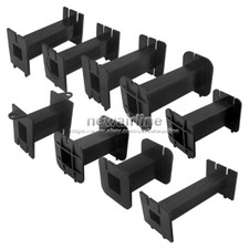 2pcs Plastic Bobbin Inductor Coil Frame Square Skeleton Wire Winding Spool Reel