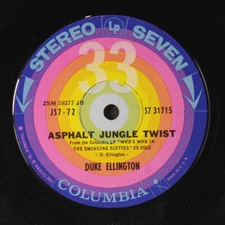 DUKE ELLINGTON / LIONEL HAMPTON: asphalt jungle twist / i can't get started 7"