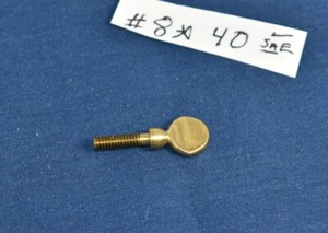 Used Saxophone sax Brass Neck Screw for alto/tenor SAE #8x40 threads