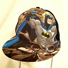 Youth Batman Logo Snapback Hat Cap DC Comics OSFM